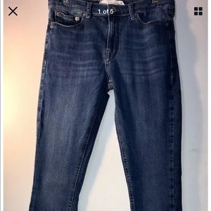 Topman Super Spray On Skinny Denim Jeans 32x32